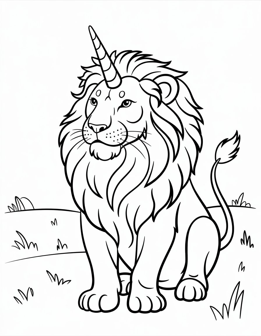 Unicorn Lion